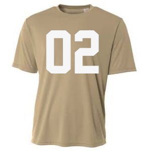 2 Cool Distressed Birthday Lucky Number Player 2nd Cooling Performance Crew T-Shirt