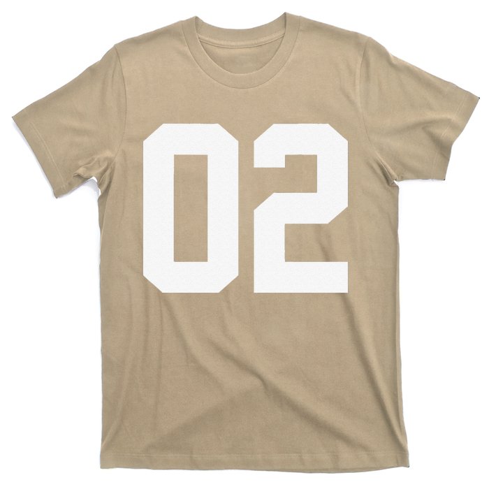 2 Cool Distressed Birthday Lucky Number Player 2nd T-Shirt