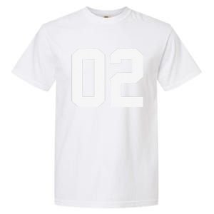 2 Cool Distressed Birthday Lucky Number Player 2nd Garment-Dyed Heavyweight T-Shirt