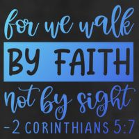 2 Corinthians For We Walk By Faith Not By Sight Bible Verse Gift Hat