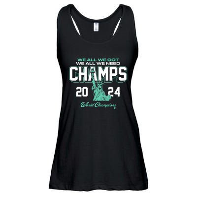 2024 Champs New York Basketball Ladies Essential Flowy Tank