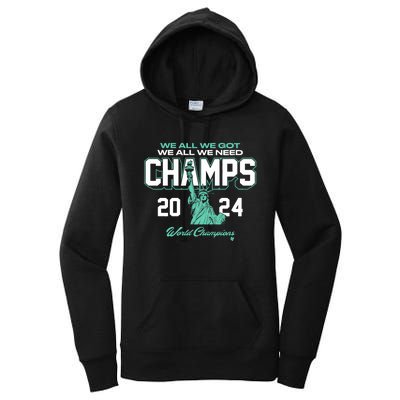 2024 Champs New York Basketball Women's Pullover Hoodie