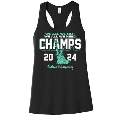 2024 Champs New York Basketball Women's Racerback Tank