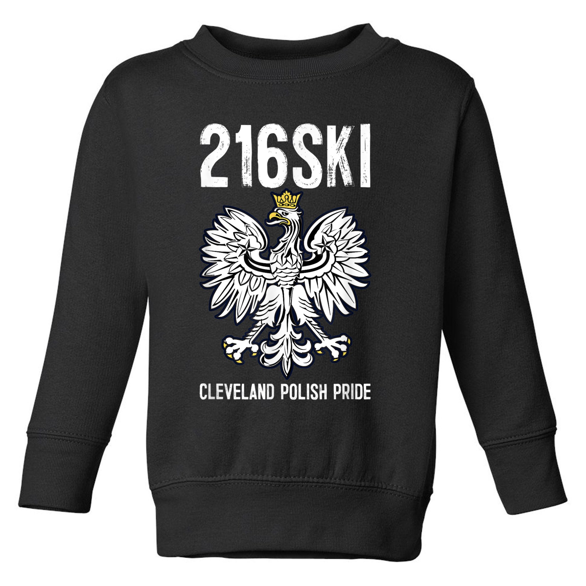 216SKI Cleveland Polish Pride Dyngus Day Toddler Sweatshirt