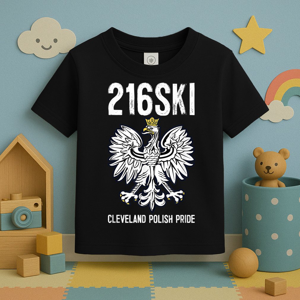 216SKI Cleveland Polish Pride Dyngus Day Toddler T-Shirt