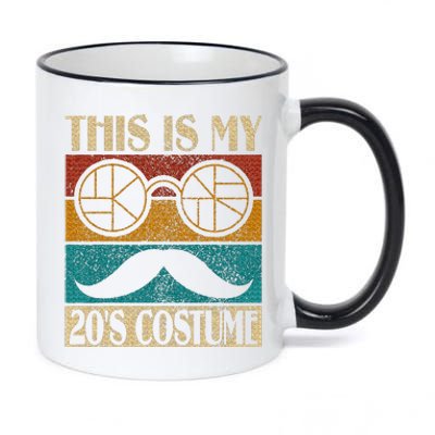 20s Costume Roaring 20s Outfit 1920 11oz Black Color Changing Mug