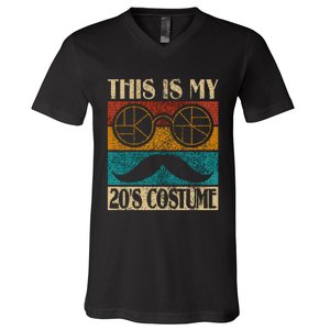 20s Costume Roaring 20s Outfit 1920 V-Neck T-Shirt