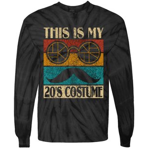 20s Costume Roaring 20s Outfit 1920 Tie-Dye Long Sleeve Shirt