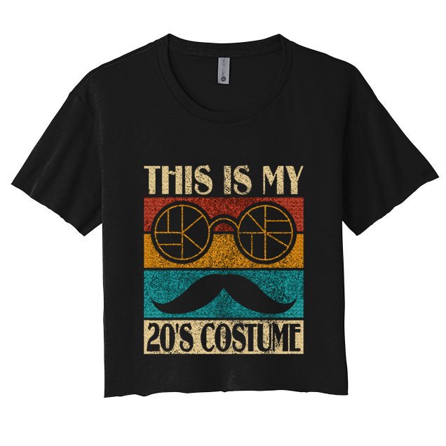 20s Costume Roaring 20s Outfit 1920 Crop Top