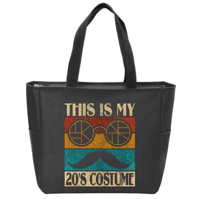 20s Costume Roaring 20s Outfit 1920 Zip Tote Bag