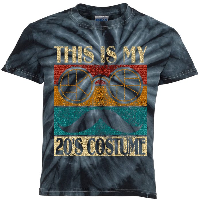 20s Costume Roaring 20S Outfit 1920 Twenties 20 Party 1920s Kids Tie-Dye T-Shirt