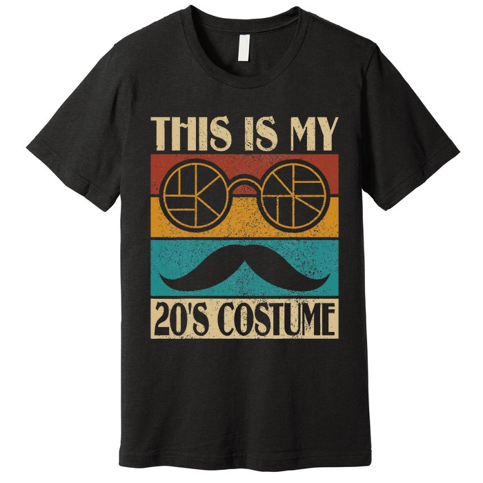 20s Costume Roaring 20S Outfit 1920 Twenties 20 Party 1920s Premium T-Shirt