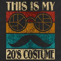 20s Costume Roaring 20s 1920 Twenties 7 Panel Mesh Trucker Snapback Hat