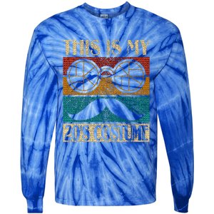 20s Costume Roaring 20s 1920 Twenties Tie-Dye Long Sleeve Shirt