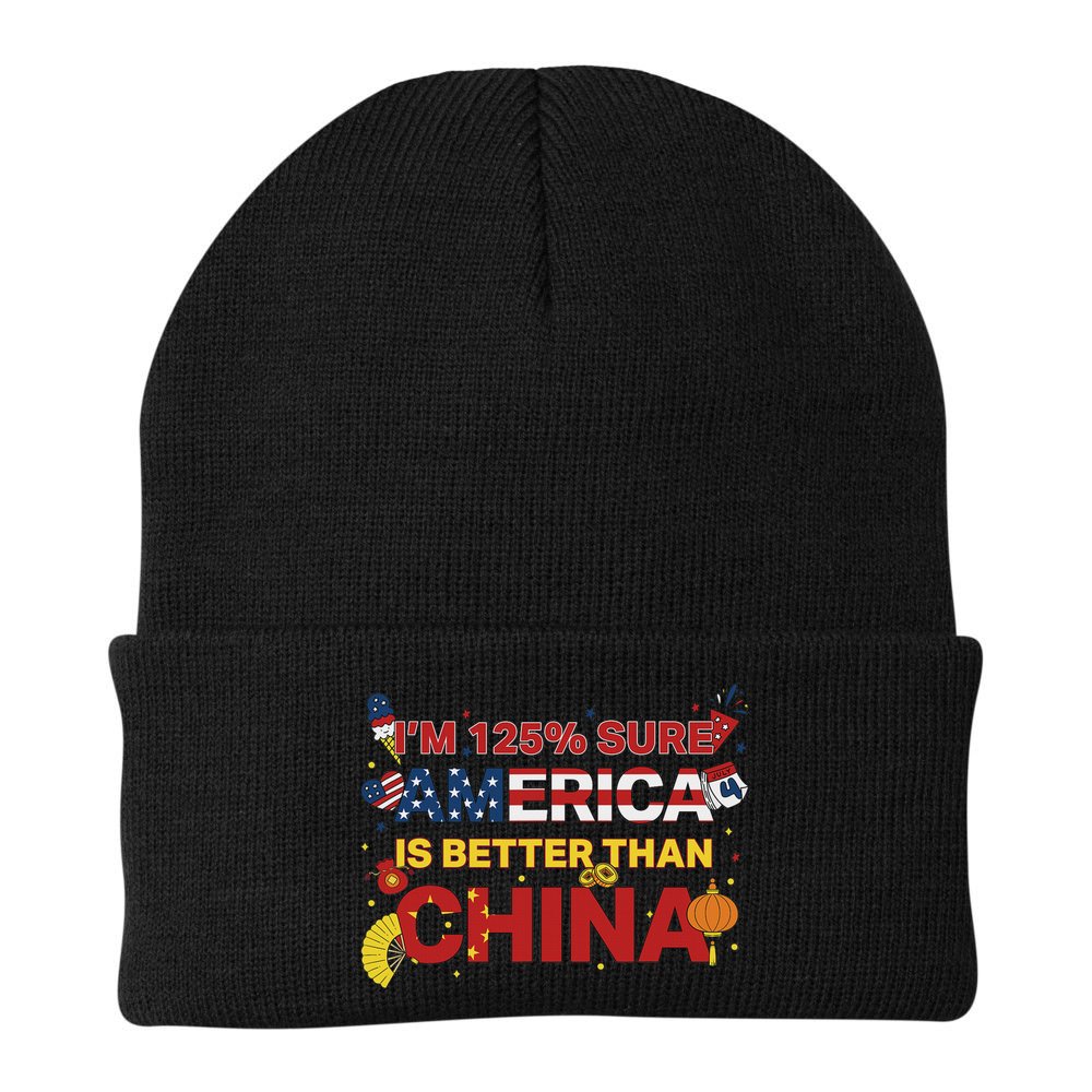 2025 China Tariff Anti Trump Protest Trump Beanie