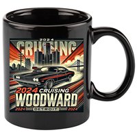 2024 Cruising Woodward 11oz C Handle Ceramic Mug