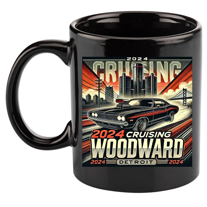 2024 Cruising Woodward 11oz C Handle Ceramic Mug