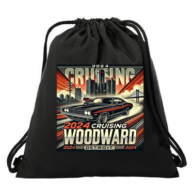2024 Cruising Woodward Drawstring Bag