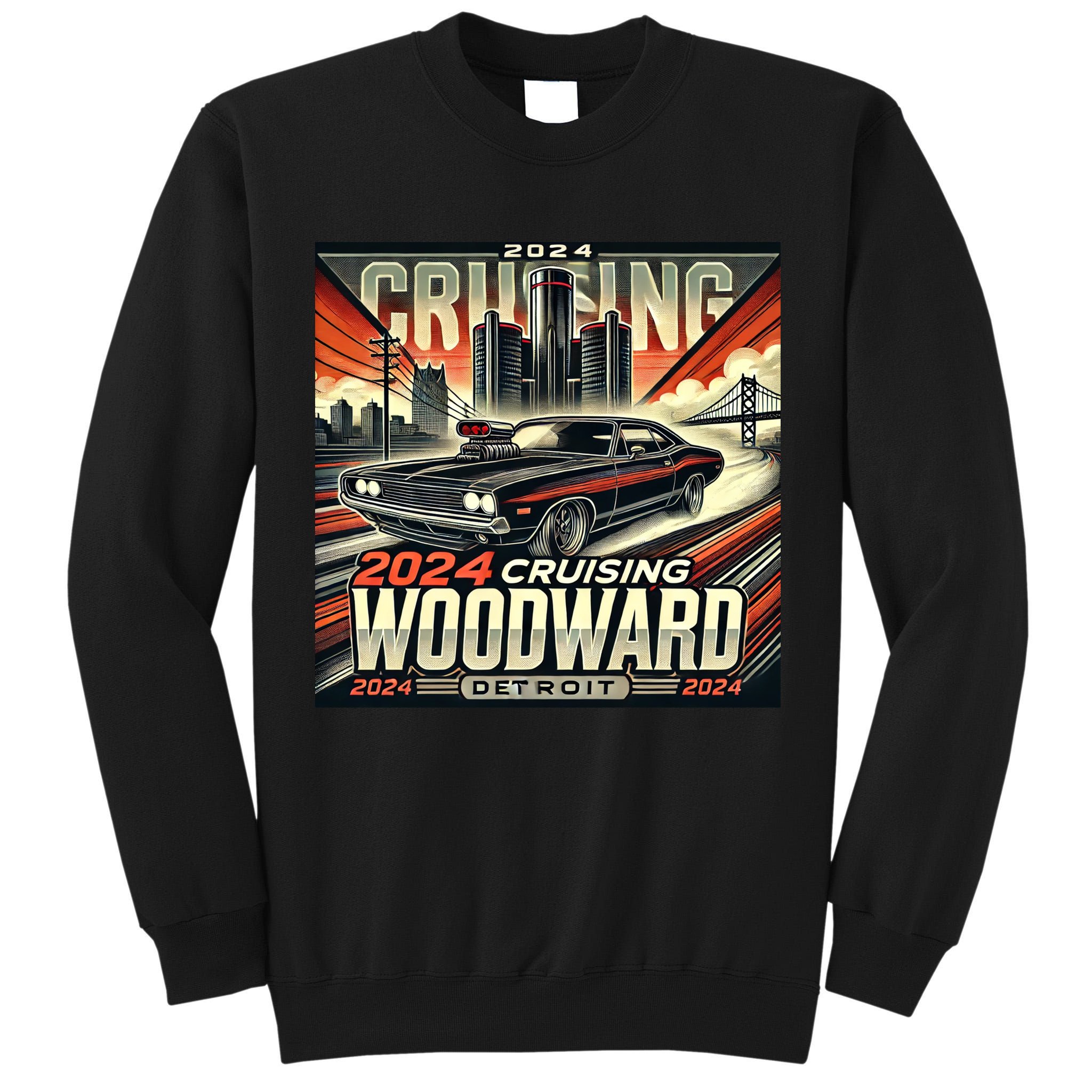 2024 Cruising Woodward Tall Sweatshirt