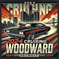 2024 Cruising Woodward Trucker Hat