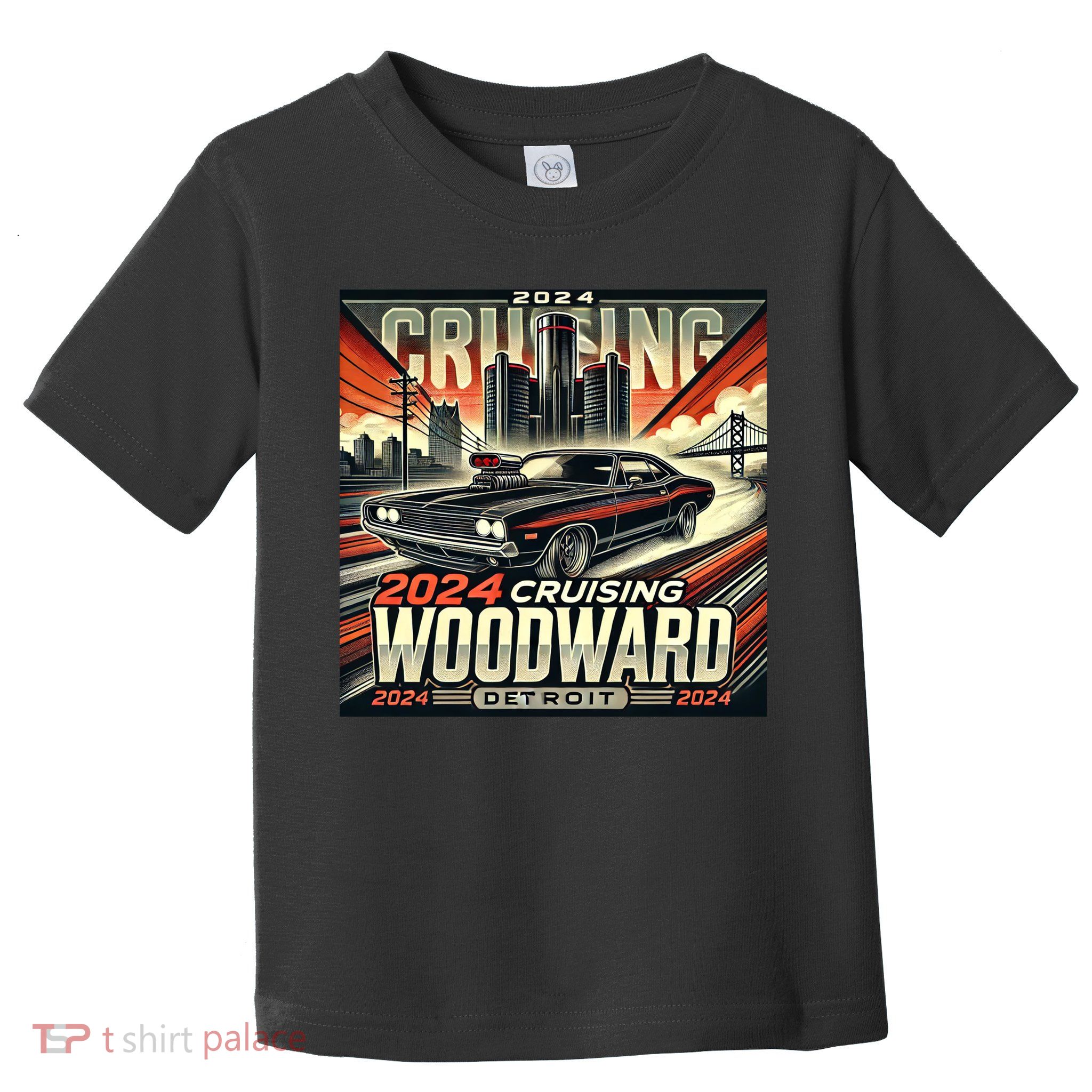 2024 Cruising Woodward Toddler T-Shirt
