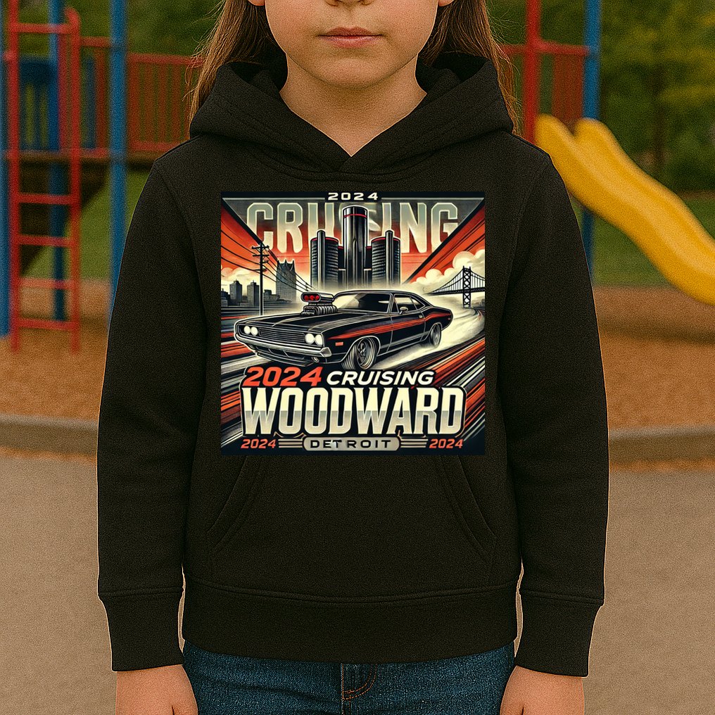 2024 Cruising Woodward Kids Hoodie