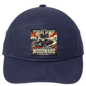 2024 Cruising Woodward 7-Panel Snapback Hat