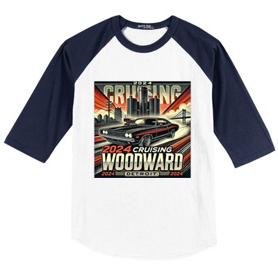 2024 Cruising Woodward Baseball Sleeve Shirt