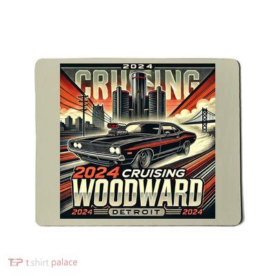 2024 Cruising Woodward Mousepad