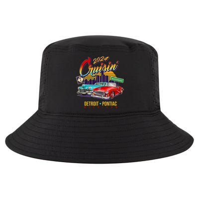 2024 Cruisin Woodward Ave Cruise Detroit To Pontiac Classic Cars Cool Comfort Performance Bucket Hat