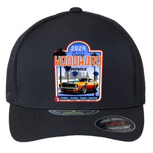 2024 Cruising Woodward Muscle Car Scenic Flexfit Unipanel Trucker Cap