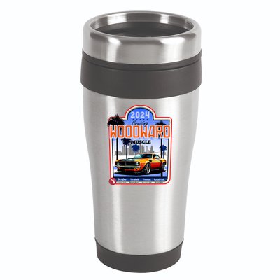 2024 Cruising Woodward Muscle Car Scenic 16oz Travel Tumbler