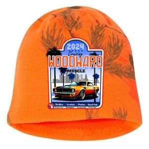 2024 Cruising Woodward Muscle Car Scenic Kati - Camo Knit Beanie