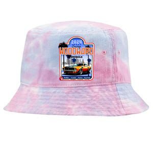 2024 Cruising Woodward Muscle Car Scenic Tie-Dyed Bucket Hat