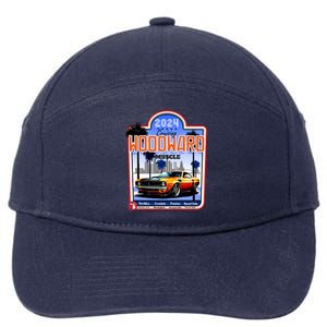 2024 Cruising Woodward Muscle Car Scenic 7-Panel Snapback Hat