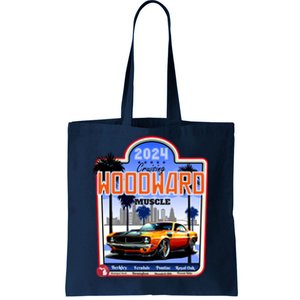 2024 Cruising Woodward Muscle Car Scenic Tote Bag