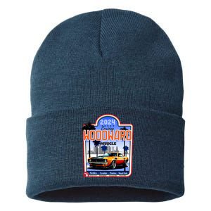 2024 Cruising Woodward Muscle Car Scenic Sustainable Knit Beanie