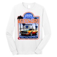 2024 Cruising Woodward Muscle Car Scenic Long Sleeve Shirt