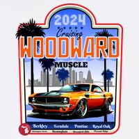 2024 Cruising Woodward Muscle Car Scenic Long Sleeve Shirt