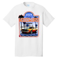 2024 Cruising Woodward Muscle Car Scenic Tall T-Shirt