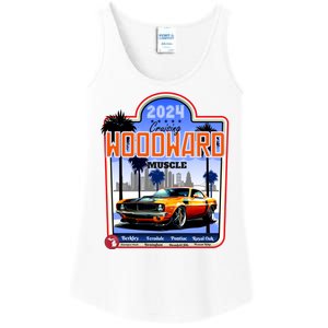 2024 Cruising Woodward Muscle Car Scenic Ladies Essential Tank