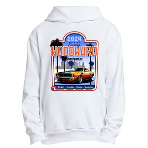 2024 Cruising Woodward Muscle Car Scenic Urban Pullover Hoodie