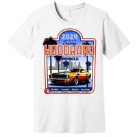 2024 Cruising Woodward Muscle Car Scenic Premium T-Shirt