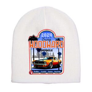 2024 Cruising Woodward Muscle Car Scenic Short Acrylic Beanie