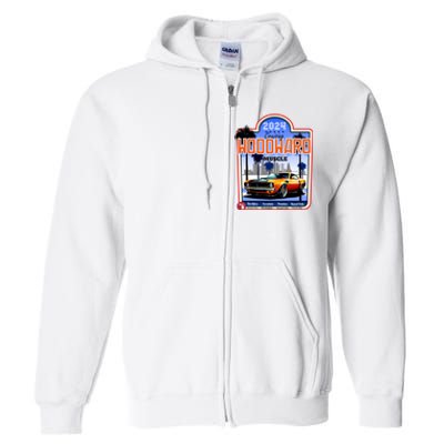 2024 Cruising Woodward Muscle Car Scenic Full Zip Hoodie