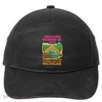 2025 Cruising Woodward Ave Detroit To Pontiac Car Cruise M1 7-Panel Snapback Hat