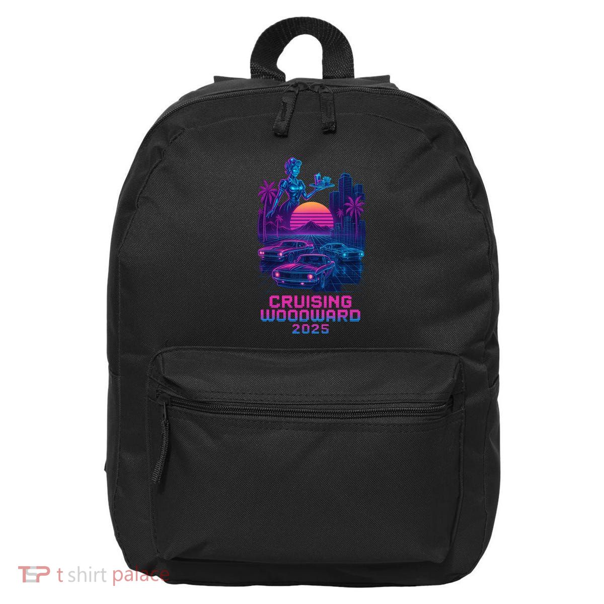 2025 Cruising Woodward Neon Vibes 16 in Basic Backpack