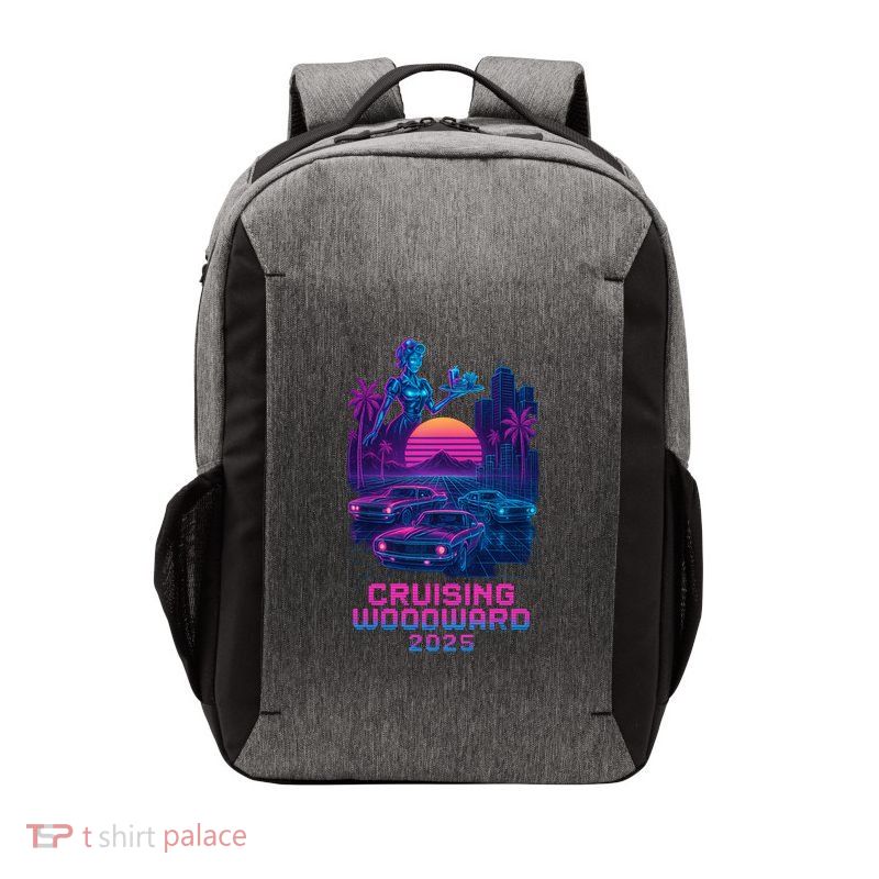 2025 Cruising Woodward Neon Vibes Vector Backpack