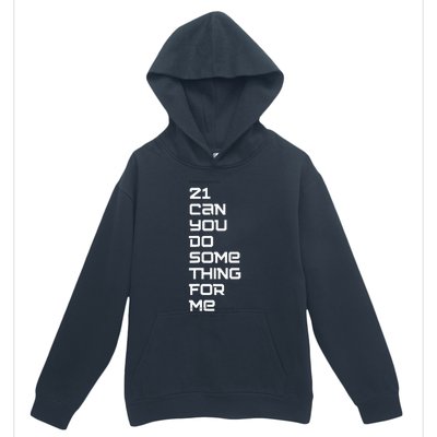 21 Can You Do Something For Me Music Lyrics Quote Urban Pullover Hoodie