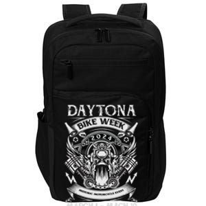 2024 Daytona Beach Bike Week Checkered Flag Impact Tech Backpack